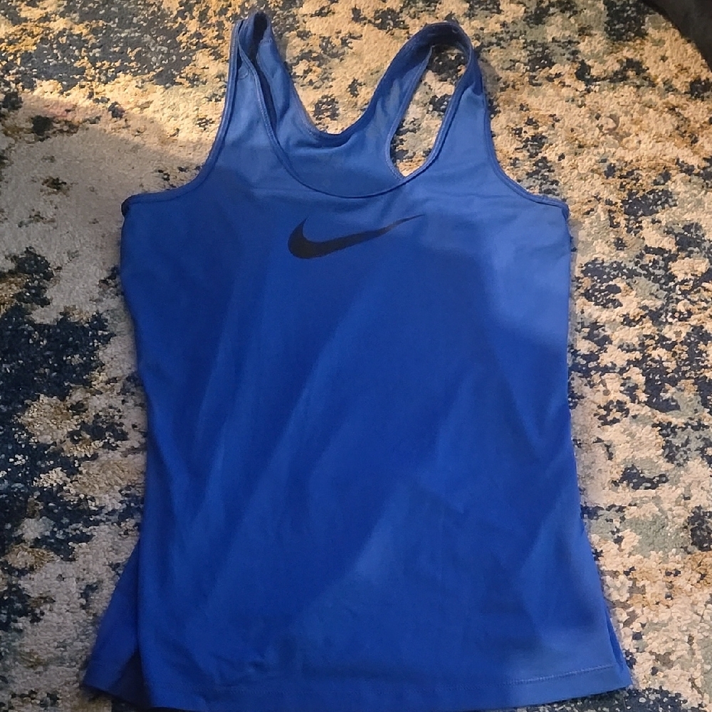 Nike Women's Blue Tank Top
